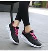 Women Running Shoes PU Leather Lace-up Men Warm Light Walking Sneaker Fitness Sport Flats Comfortable Black Size 35-45 Loafers