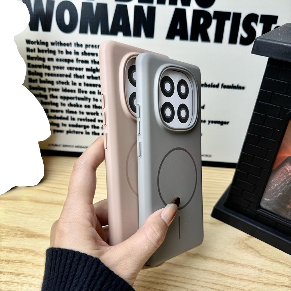 Shockproof PC Frosted Bumper For POCO X7 Pro F7 5G Magnetic Hard Phone Case For POCO F7 Ultra M6 F6 F5 Pro C75 X5 X6 Matte Cover