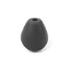 Bautonery Antenna Base Antenna Ornament Decoration Rubber For Toyota Cruiser FJ Cruiser 2007-2017 Black