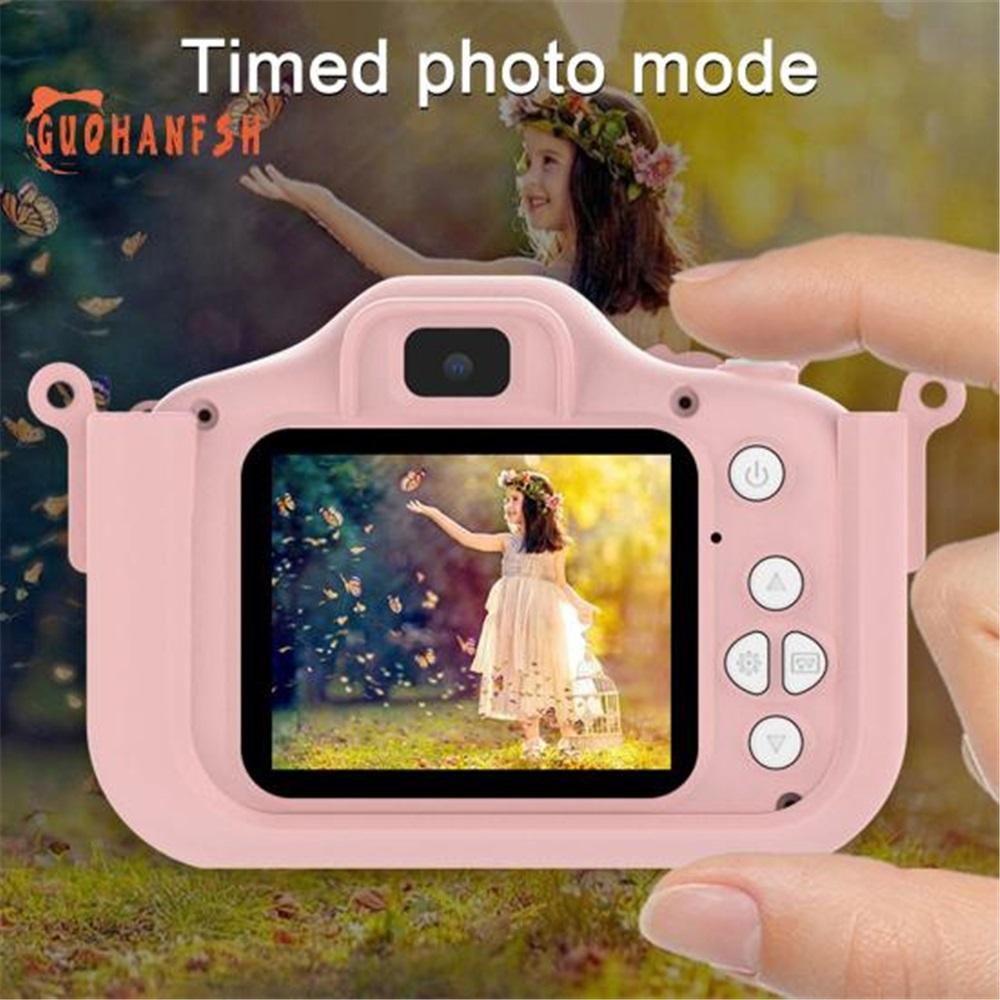 1 Set Kids Camera - Dual Lens Camera with Selfie Function, High-Resolution Children Photography Toy for Photo Video