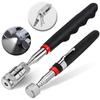 1/3/5PCS Telescopic Magnetic Stick with LED Light Extendable Magnet Pickup Tool for Car Repair and Metal Collection