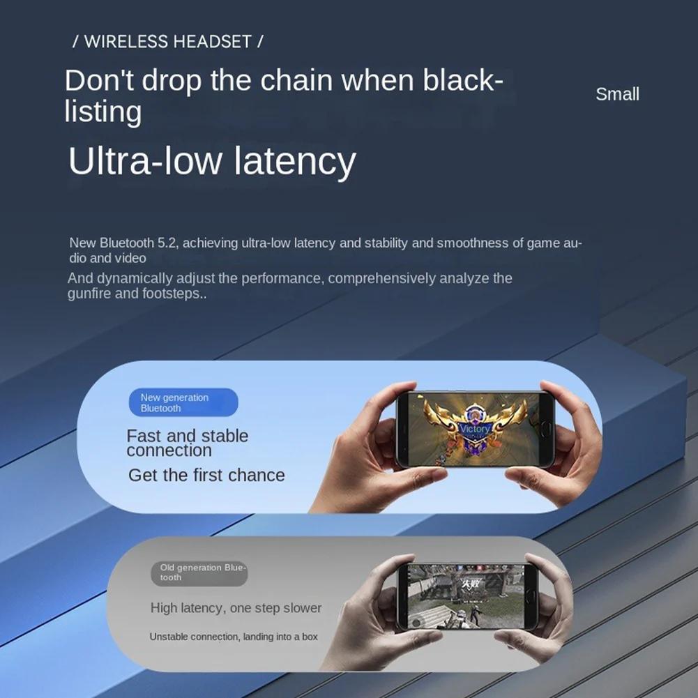 B38 Head-mounted Bluetooth-compatible Headphones HD Noise Reduction Subwoofer Wireless Luminous Gaming Headset