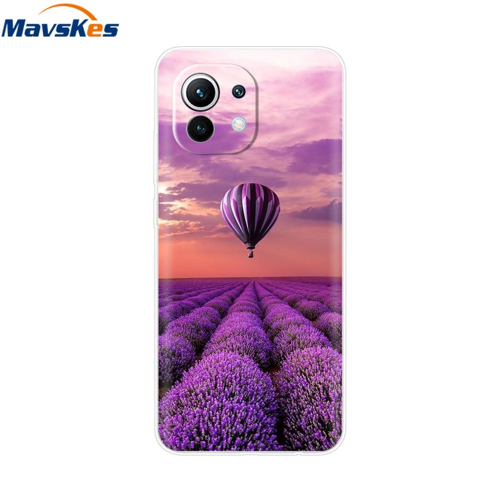 Clear Case for Xiaomi Mi 11 Lite NE 5G Mi11 lite Soft TPU Transparent Shockproof Phone Cover For Xiomi Mi11lite Mi 11 lite NE 5G