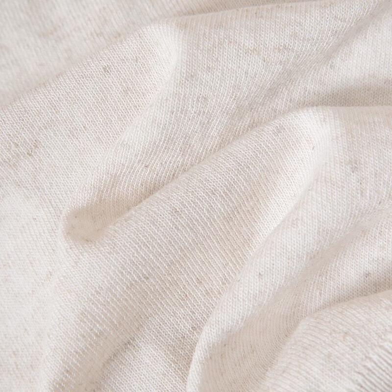 Ta Chi Women's Lyocell Linen Blend V-Neck Knit Cardigan