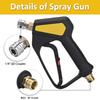 Pressure Washer Water Swivel Gun for Car Cleaning Hose Connector For Karcher Nilfisk Parkside Bosch Quick Connector