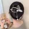 Luxury Fishtail Tassel Hairpin: Elegant Butterfly Twist Clip for Bun or Straight Hair