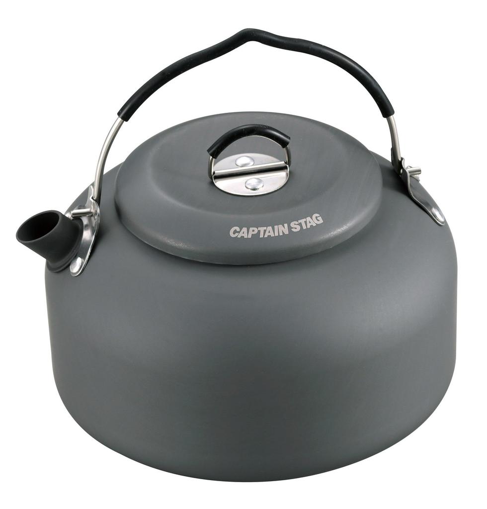 CAPTAIN STAG Camping BBQ Kettle Aluminum Camping Kettle 1.3L