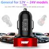 M LOGO 2 USB Port Hızlı Şarj Dijital Ekran BMW X6 X1 X2 X3 X4 X5 X7 E46 E39 E90 E36 E60 E34 E30 F30 E71 F10 F10 için Araç Şarj Cihazı Araba Aksesuarları