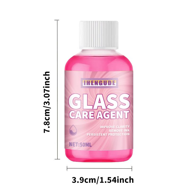 Concentrated Car Glass Coating Waterproof Windshield Wiper Fluid - Concentrated Windshield Water Formula for Clear Visibility - Antifreeze Pr розовый
