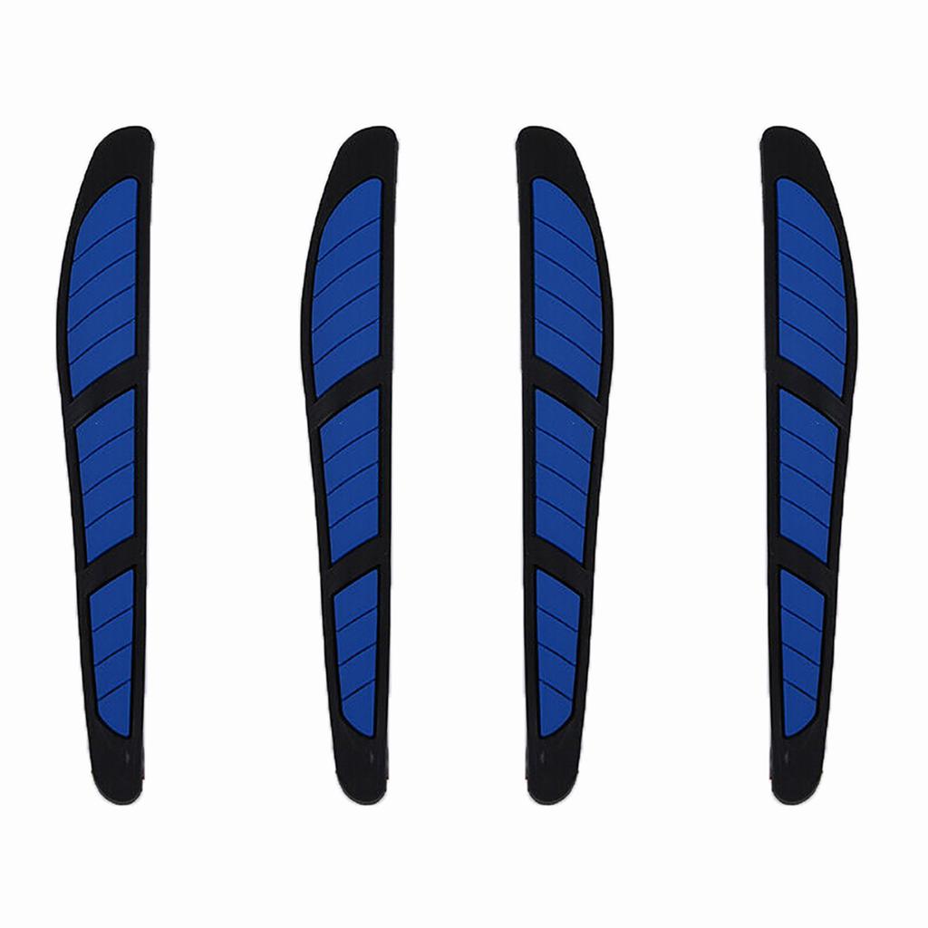 2/4pcs Edges Rearview Mirror Guard Strip Protector Anti-collision Sticker Fashion Cars Accessory