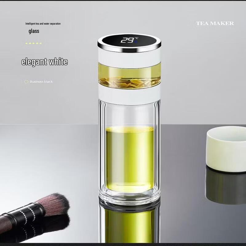 

OLOEY Tea Infuser Borosilicate Glass Bottle