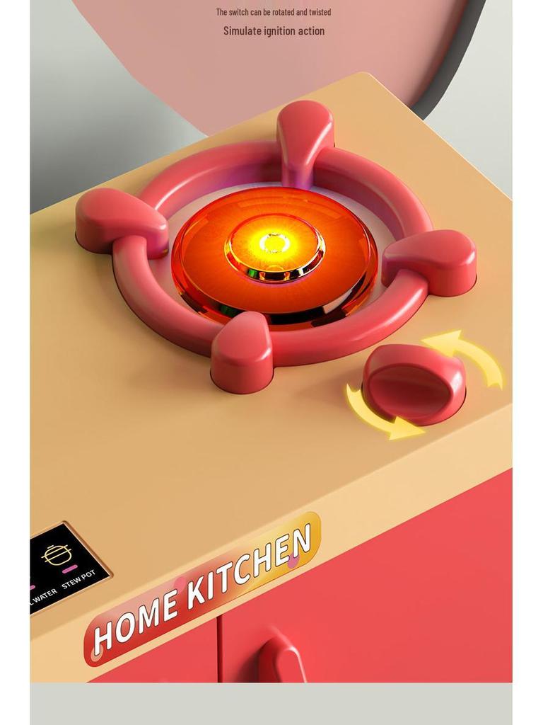 Children's Pretend Play Kitchen Set - Cooking Toys for Boys & Girls Ages 3 to 6