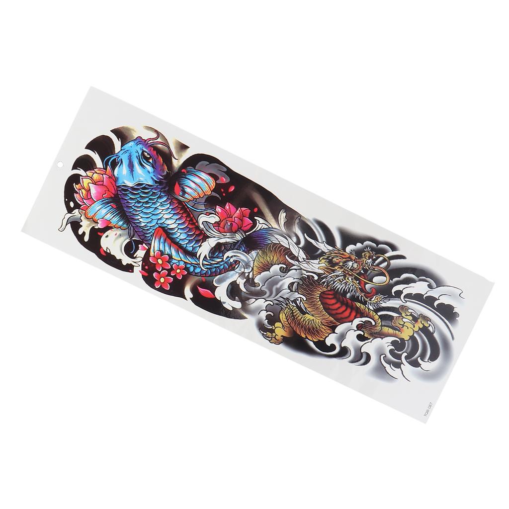 Waterproof Full Arm Tattoo Sticker Unisex Exquisite Pattern Temporary Tattoo StickerTQB‑087