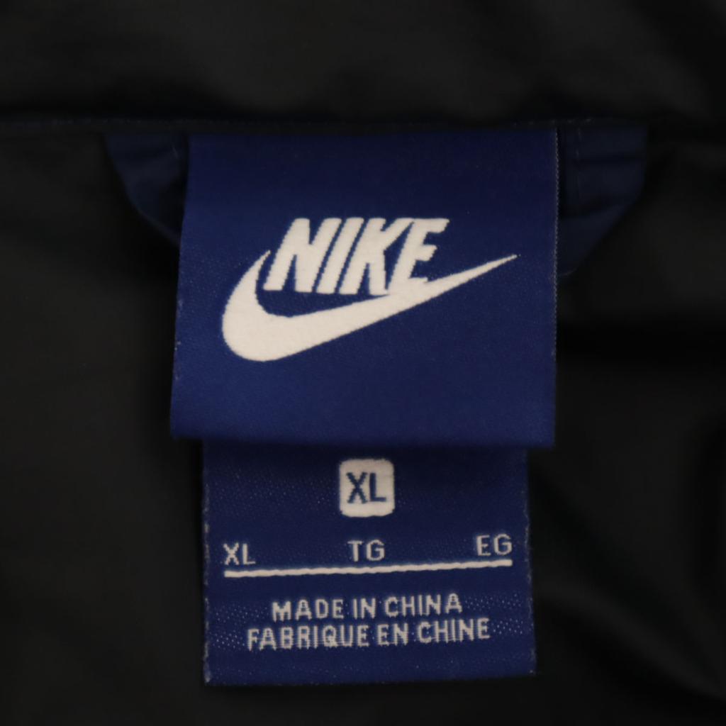 Nike Down Coat XL Navy Women Used