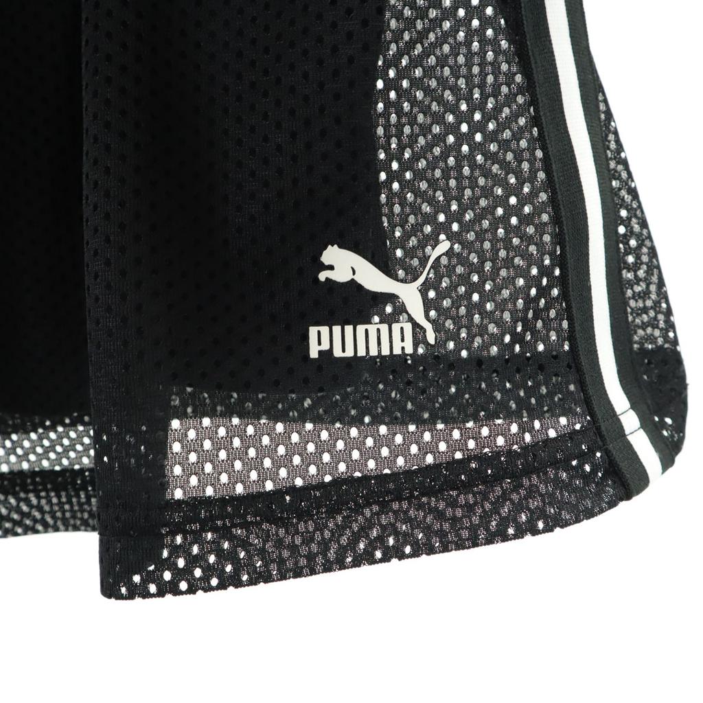 Puma Bluzka camisole z siateczki z odkrytymi ramionami S czarna Kobiety Używana