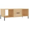 VidaXL Coffee Table Sonoma Oak 102x50x40 Cm Engineered Wood 829311