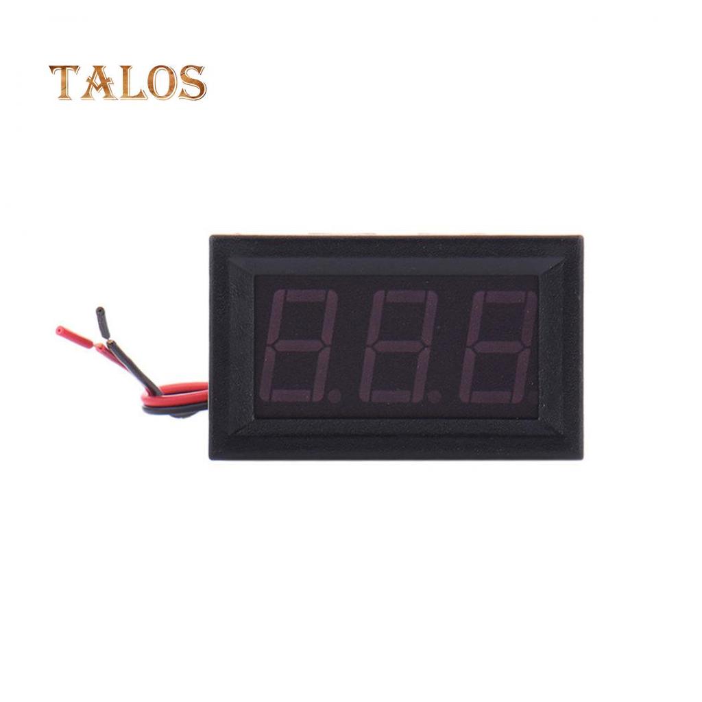 Mini Voltmetro CC 3.2-30V a Due Fili Pannello LED Display Digitale Testa Misuratore di Tensione Elettronica