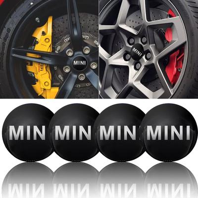 4 Stück 56mm Auto Radmitte Nabenkappe Emblem Radaufkleber Aufkleber Für Cooper Countryman Clubman F54 F56 F55 F60 R60 R61