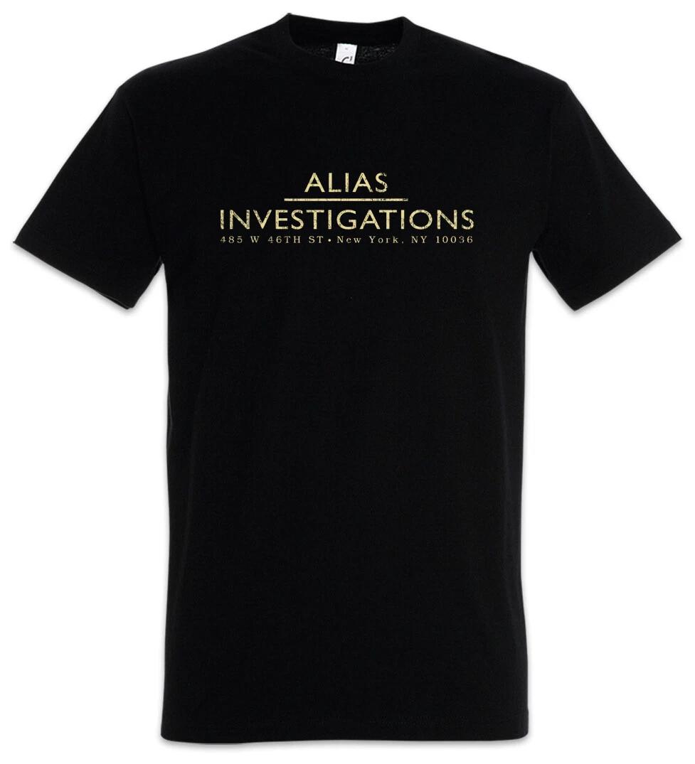 A Investigations Mens T-Shirt Symbol Alias Sign Logo Jones Sign Company S