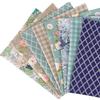 Set of 8 Floral Print Cute for DIY 46x56cm Fabric, Scraps, Crafts,
