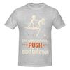 Unisex Some People Just Need A Push In The Right Direction Trending T Shirt Vintage Cotton Crewneck Tee Shirt