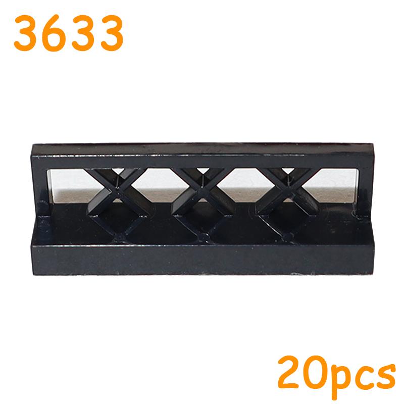 City Accessories Building blocks DIY Fence Railing Ladder Garden Castle Farm Decorations MOC Educational Bricks Kids Toys