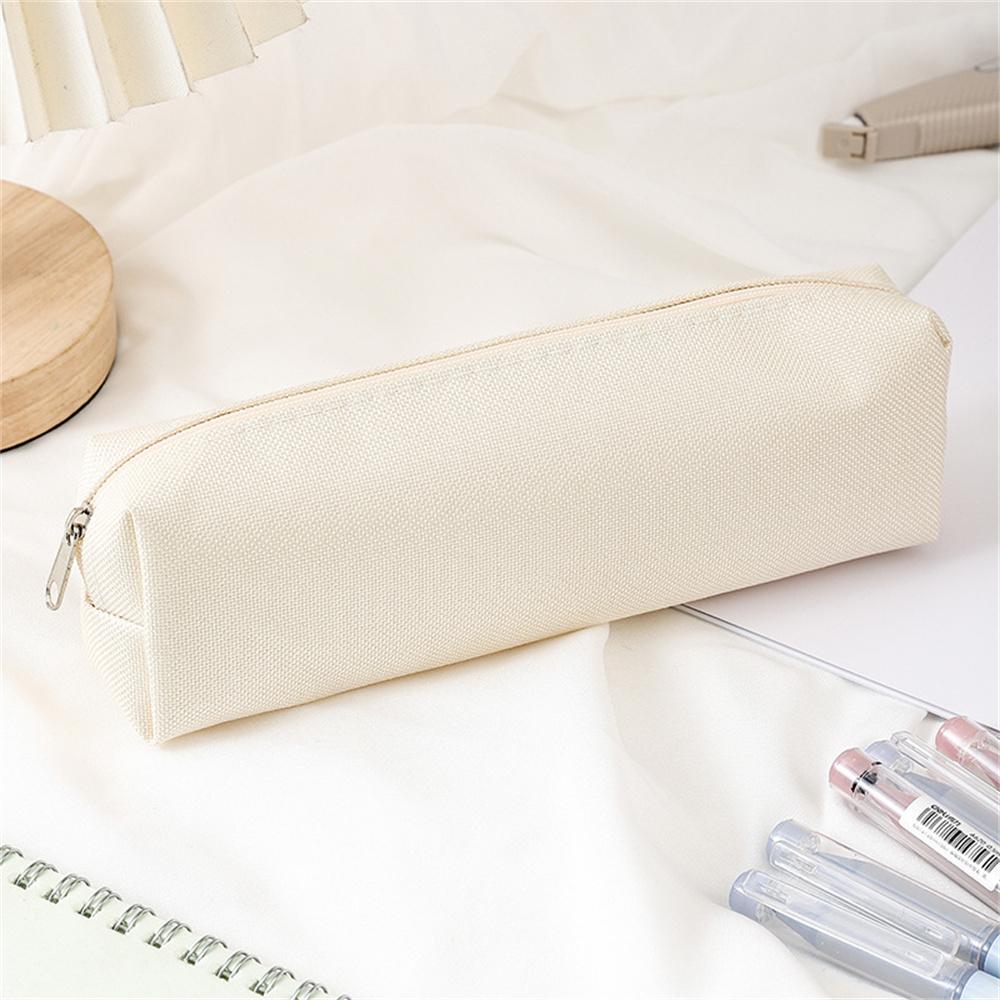 Transparent Checkerboard Pattern Pen Case High Capacity PVC Kids' Pencil Cases Ins Creative Lattice Pencil Bag Kids Gifts