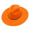 Cappello a cilindro fedora oversize stile europeo e americano uomo e donna semplice ed elegante parasole da esterno cappello jazz cappello da spiaggia per vacanze al mare