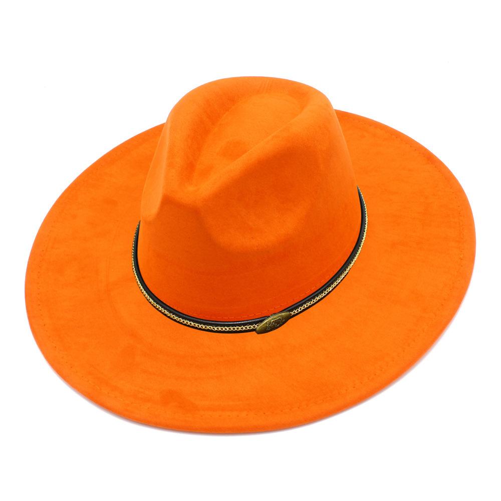 Cappello a cilindro fedora oversize stile europeo e americano uomo e donna semplice ed elegante parasole da esterno cappello jazz cappello da spiaggia per vacanze al mare