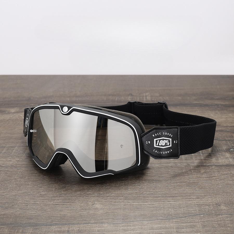 Ochelari de Motocicletă Retro Ochelari Motocross Scuter ATV Schi Ochelari de Soare Ochelari Anti-UV Cafe Racer Chopper Ciclism Curse