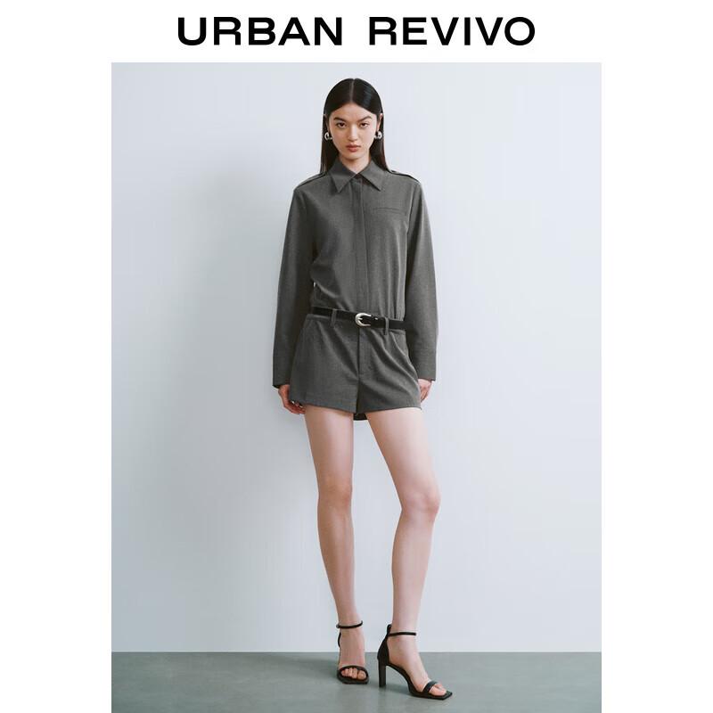 

Женский комбинезон в стиле рубашки для города M