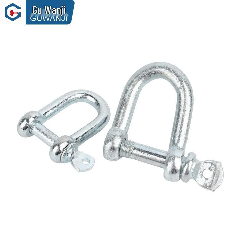 GUWANJI Galvanized D-Shaped Shackle