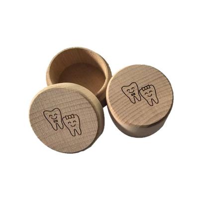 Children's Box Flip Wood Baby Tooth Box