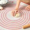Puntos Silikon Rolling Sheet Backmatte Pad Antihaft-Backgeschirr Mehl Gebäck Teppich