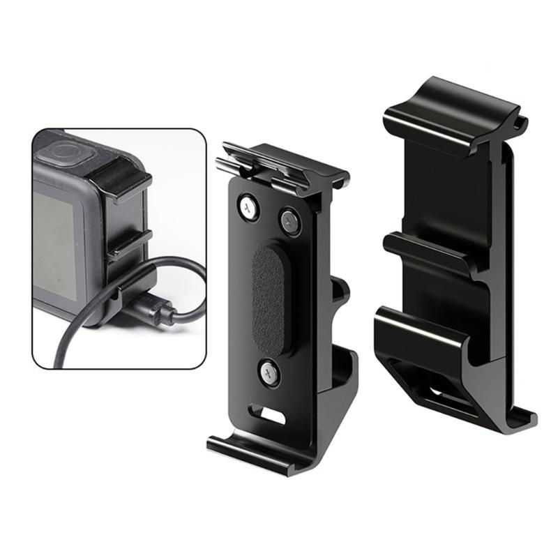 Durability Side Cover Battery Replacement Cover For Action Camera Featuring High Strength Aluminum Construction
