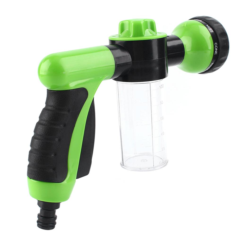  Car Foam Hose Sprayer Dispenser Watering Patterns Clean Tool for Car Garden Household Metal Plastic 8 