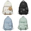 Casual Nylon Travel Backpack With Large Capacity For Students And Daily Use