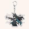 Hot Zenless Zone Zero Keychains for Womens Accessories Bag Ellen Joe Bangboo Miyabi ZZZ Anby Jane Doe Nicole Keyrings Fans Gifts