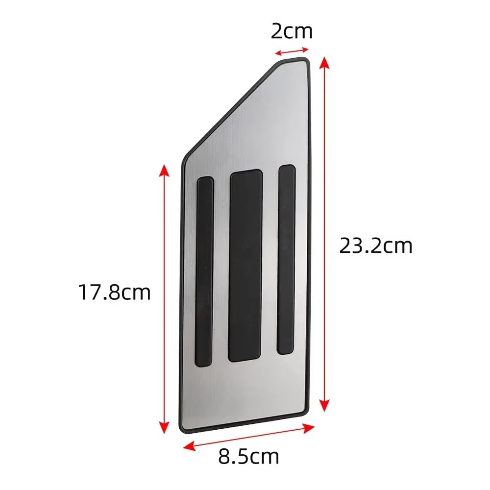 Brake Axle Cover Fit Peugeot 207 301 307 208 2008 308 408 LHD Car Accessories Car Foot Rest Pedal Cover