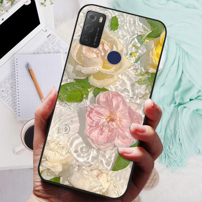 For TCL 20Y 6156D Case Silicone Shockproof Soft TPU Phone Cover For TCL 20Y 20E 6125F Funda for TCL20Y TCL20E Capa Cartoon Shell