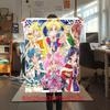 Japanese anime cute cartoon theme Sailor Moon Tsukino Usagi blanket suitable for home beds, sofa covers, office nap, outdoor warm blankets O10