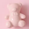 1pc Cute Teddy Bear Handle Cartoon Wardrobe Door Cupboard Furniture Drawer Cartoon Single Hole Handle for Children's Room