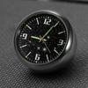 Clock for Car Stick On Luminous Automotive Interior Accessories Portable Tiny Dash Digital Watch for Travel Driving Commuting