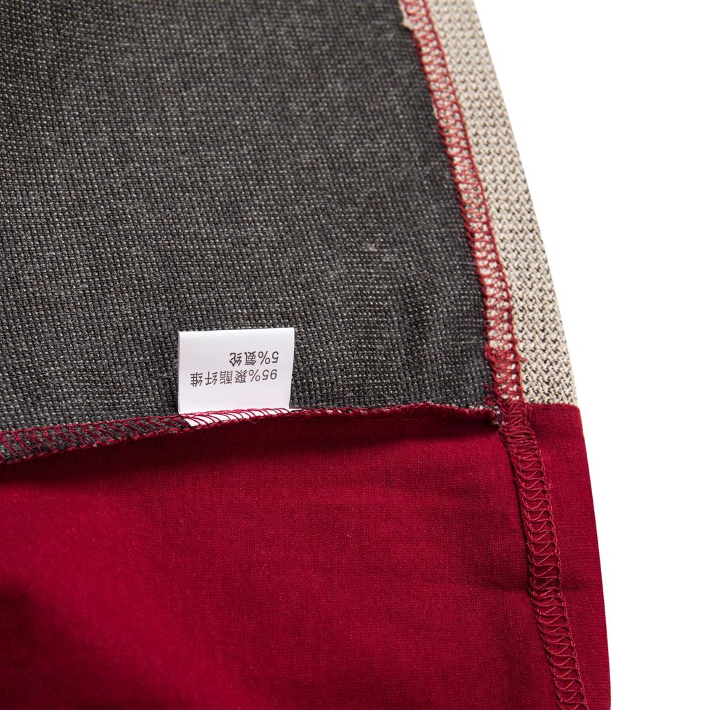 Moda Estiva Design T-shirt da Uomo Casual Patchwork Manica Corta T-shirt Maschili Bottoni Girocollo Vestibilità Slim Hip Hop Top Magliette 5XL