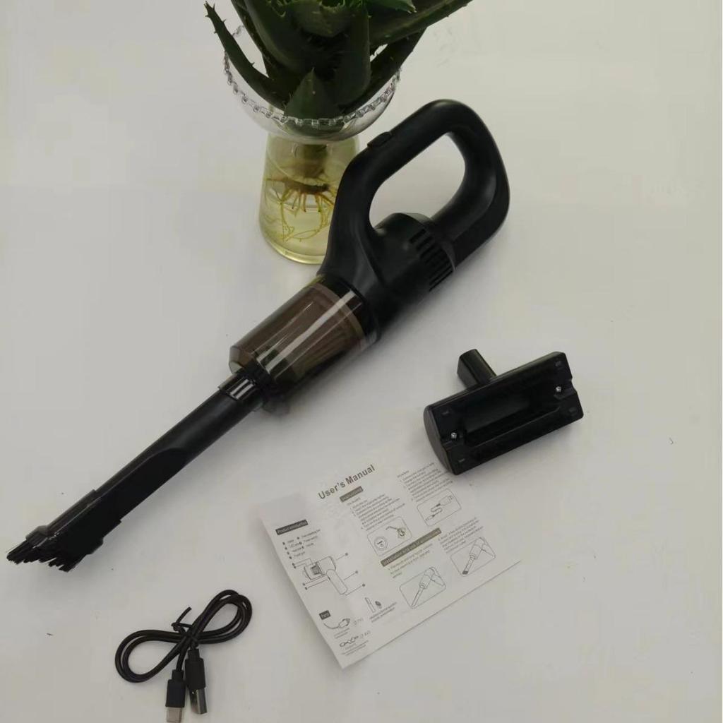 שואב אבק ידני אלחוטי נייד עם שאיבה חזקה לשימוש בבית ובמכונית