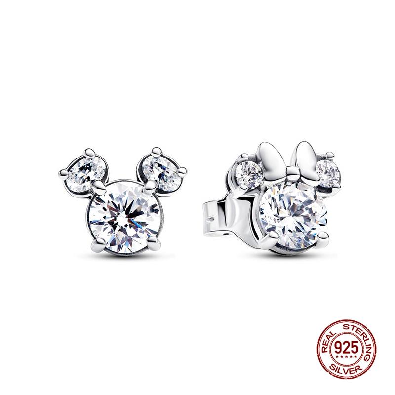 Copper Exquisite Sun & Moon Earrings Women Jewelry Luxury Gifts Original Design Lnfinity Heart Stud Earrings Fashion Jewelry