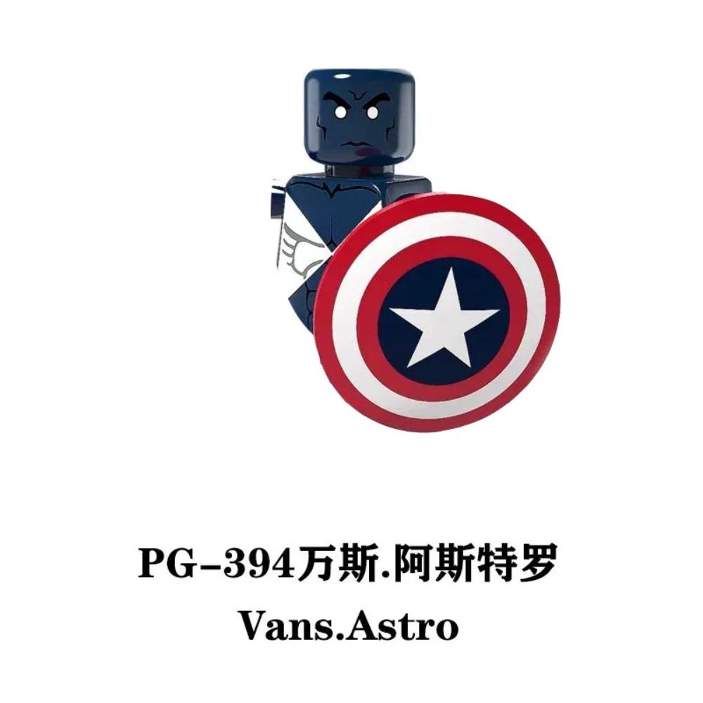 Marvel Heroes Toys Mini Classic Anime Characters Superhero Deadpool Captain America Joker Spider-Man Party Gift Splicing Toy