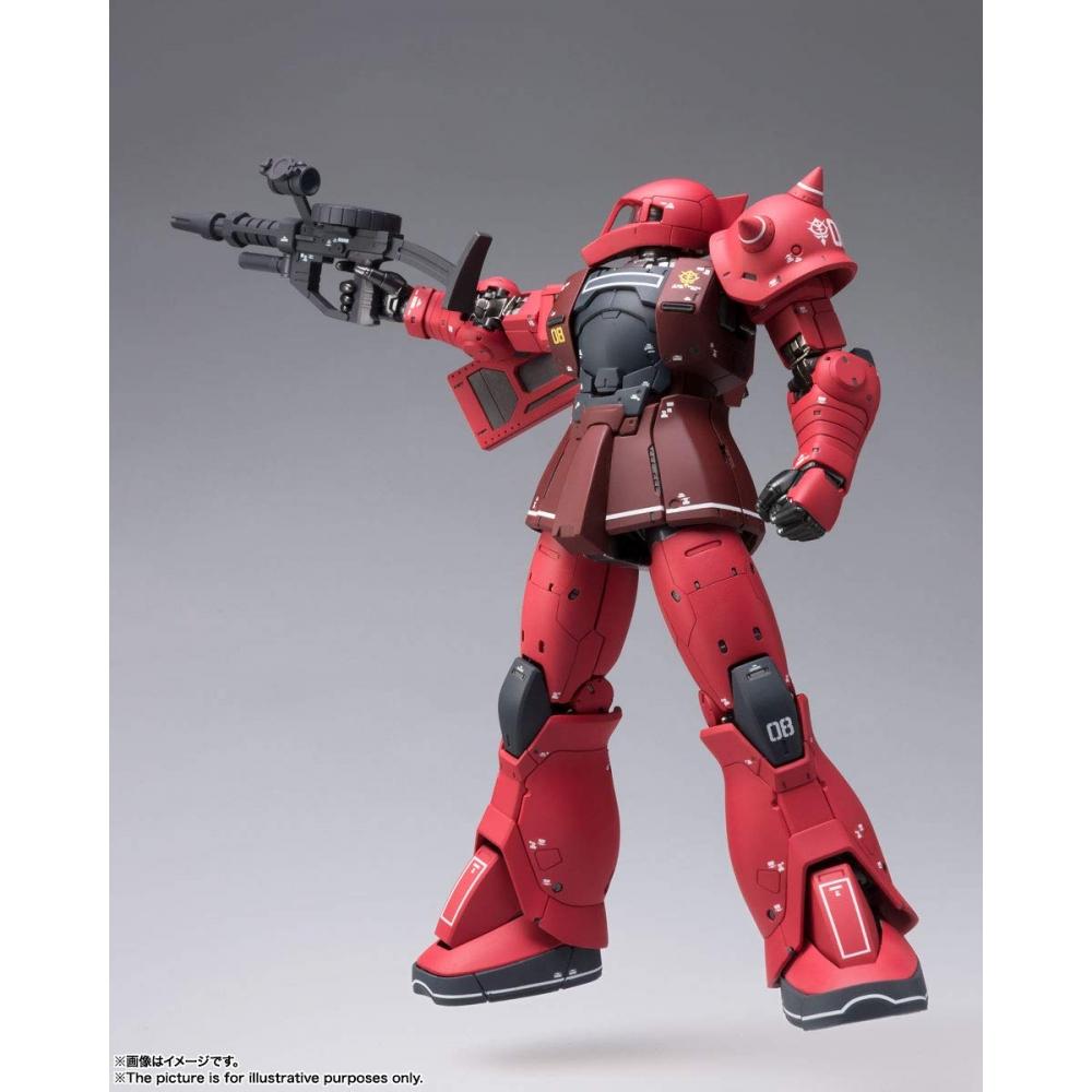 GUNDAM FIX FIGURATION METAL COMPOSITE Mobile Suit Gundam THE ORIGIN MS-05S Zaku I (Chars Maschine) ca. 180mm ABS&PVC&Druckguss bemalte bewegliche Figur