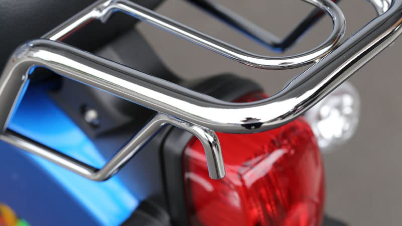 Kijima Rear Carrier Rack for Double Seat Super Cub 110 and Cross Cub 110 ('18-) Chrome Plated, Part Number 210-268