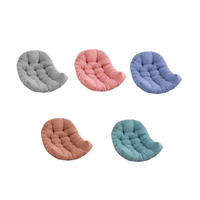 Egg Chair Replacement Cushion Comfortable Soft Thicken Swing Chair Cushion Pad for Hammock Patio Indoor Outdoor Offices Garden
